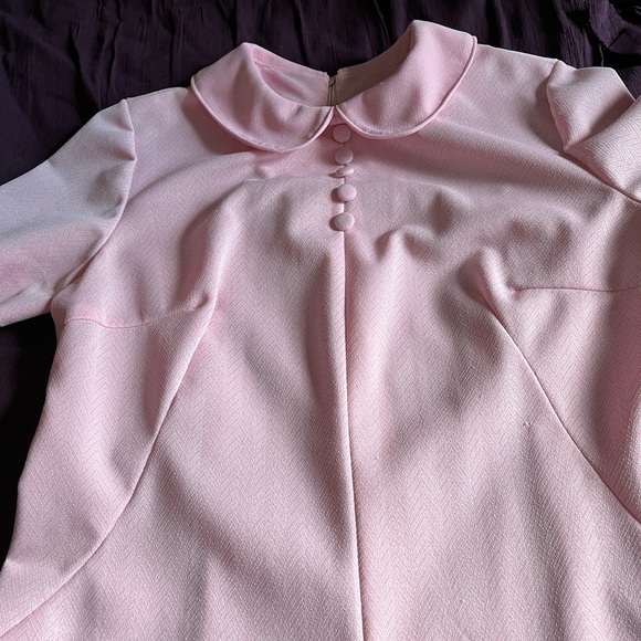 Vintage Peter Pan Collar Dress - Picture 6 of 9